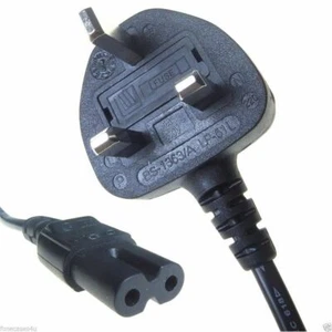 ORIGINAL UK Power Lead Cable PANASONIC DMR-HWT230 SMART 500GB RECORDER FREEVIEW - Picture 1 of 1