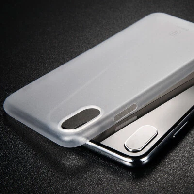 Funda Baseus Ultra Delgada Transparente para iPhone X/XS Foto 1 de 4