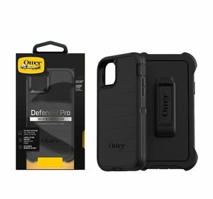 OtterBox DEFENDER SERIES Case & Holster for iPhone 11 Pro - Black - Picture 1 of 6