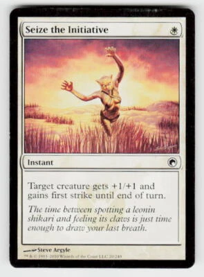 Scars of Mirrodin #20 Seize the Initiative Non-Foil - Image 1 of 2