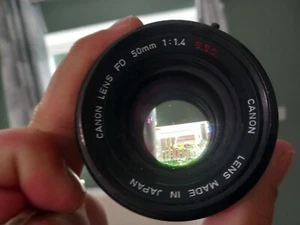 Canon Lens FD 50mm 1:1.4 SSC - Picture 1 of 2