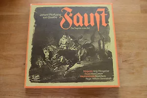 GOETHE Faust Weisgerber Caspar Ponto Semmelroth 3LP box eurodisc 63 358 - Picture 1 of 1