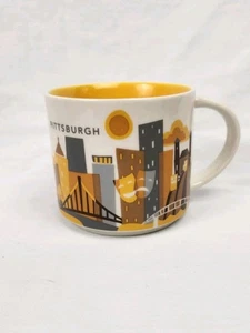 Starbucks Pittsburgh You Are Here Series Collection 14oz Kaffee Tee Becher Tasse 2015 - Bild 1 von 7