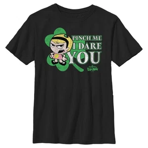 Boy's The Grim Adventures of Billy & Mandy Pinch Me I Dare You T-Shirt - Picture 1 of 8