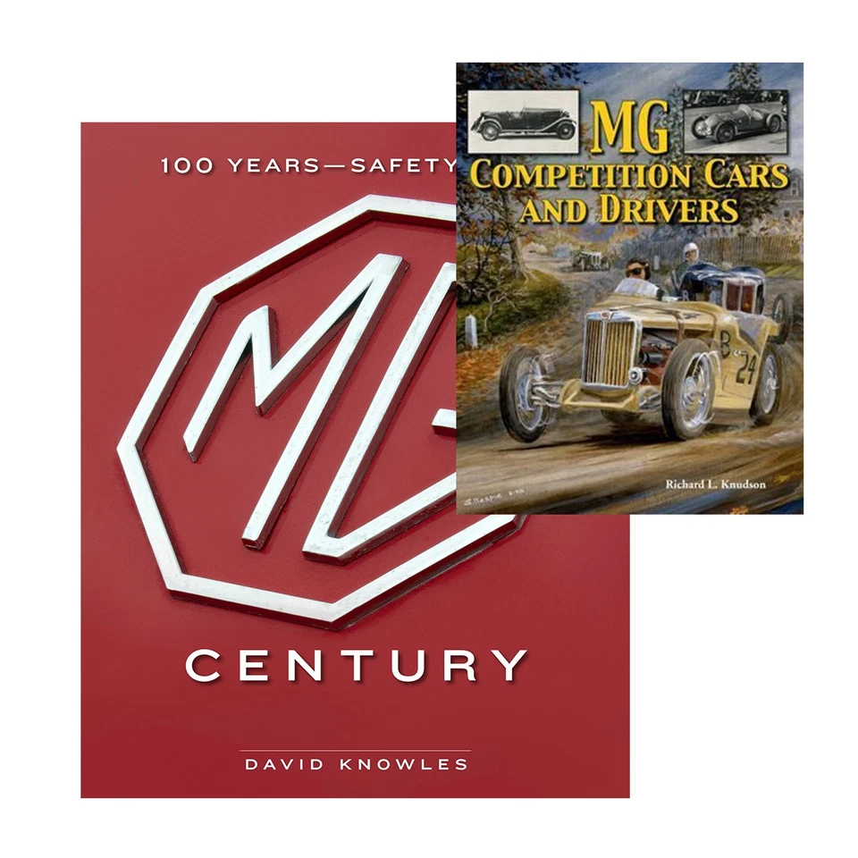 MG: Century & Competition Cars And Drivers 2 Book Set - Image 1 of 3