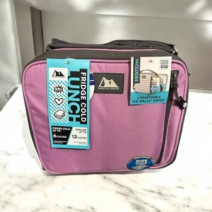 Borsa da viaggio pranzo freddo frigo zona artica viola nuova con etichetta - Foto 1 di 5