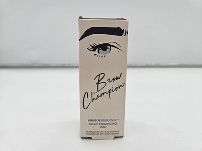 Kristofer Buckle Brow Champion Brow Enhancing Duo Pomade Powder ~ BLONDE ~ NEW!! - Image 1 of 4
