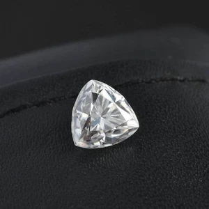 1 Ct Natural D Color Trillion Sparkle Lab Grown CVD Diamond With VVS1 Certified - Picture 1 of 8