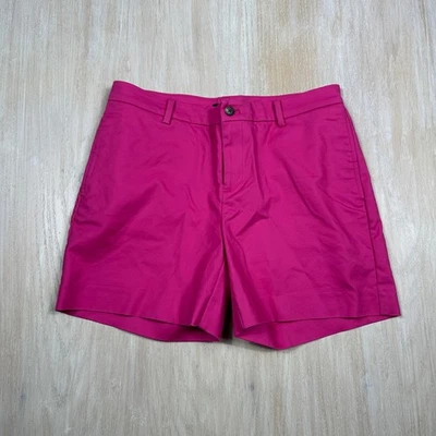 Lauren Ralph Lauren Pink Chino Dressy Resort Chic Preppy Casual Summer Shorts 4 - Image 1 of 4
