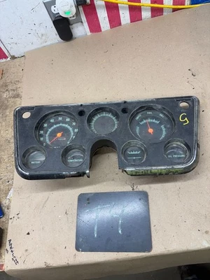68 1969 1970 K10 C10 Chevrolet GMC Blazer velocímetro calibre grupo roto OEM Foto 1 de 4