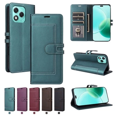Flip Magnetic Leather Card Wallet Phone Case For Honor 400 Pro 400 Lite X70i 400 - Image 1 of 4