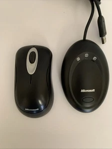 Microsoft Standard Wireless Optical Mouse 2000 with Receiver Tested and Working - Picture 1 of 13