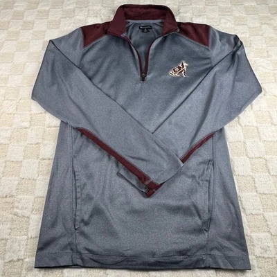Champion Elite Mens Small Pullover Texas A&M Aggies Wolf 1/4 Zip Athletic - Image 1 of 4