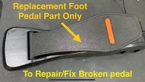 Rock Band 1 2 3 4 Drum Foot Pedal Replacement PART ONLY Xbox One 360 Wii PS3 PS4 - Picture 1 of 3