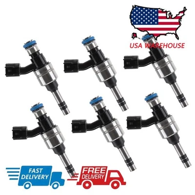 Inyector de combustible 6 piezas para Cadillac ATS/CTS/SRX/XTS Ect. FJ1157,12634126,12642128 Foto 1 de 4