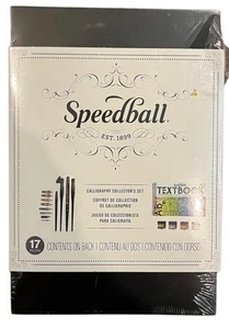 Speedball Calligraphy Collector’s Set New Sealed 17pcs with Case - Picture 1 of 2