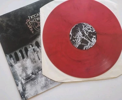 Hecate Enthroned The Slaughter Of Innocence Red Vinyl Record Black Metal  - Image 1 of 4