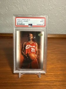 2003-04 Upper Deck LeBron James Box Set LeBron James #20 PSA 9 MINT Rookie RC - Picture 1 of 2