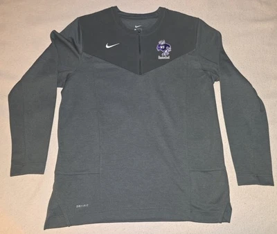 Player Issued NIAGARA UNIVERSITY PURPLE EAGLES Basketball Jacket/Shirt NIKE XL - Image 1 of 3