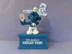 SMURF A GRAM -- Base Stand -- Poker Card Player - Picture 1 of 1