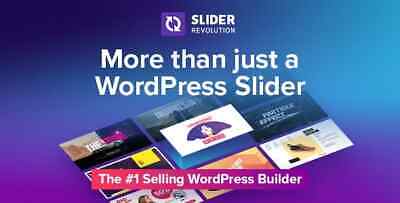 Slider Revolution Wordpress Plugin - WordPress GPL & Updates • 9.99£