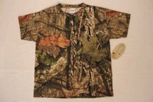 New Mossy Oak Break Up Country Boys T Shirt Youth Size XL Top Camouflage Hunting - Picture 1 of 3