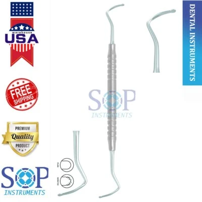 Dental Restorative Gingival Cord Packer #213 Serrated by SOP Instruments