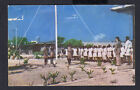 1950 Gilbert & Ellice Islands Postcard: Natives Parade, King George Vi Birthday