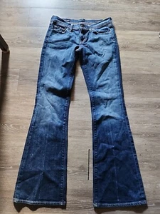 Citizens of Humanity Ingrid #002 Stretch Low Waist Flare Jeans Womens Size 28x32 - Picture 1 of 5