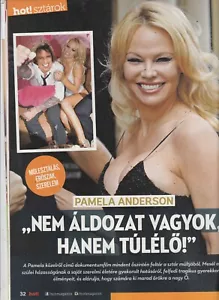 PAMELA ANDERSON, LUCIEN LAVISCOUNT, TINA TURNER Hungarian magazine - Picture 1 of 6
