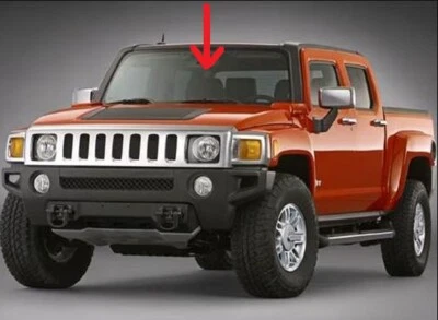 Compatível com Hummer H3T 2009-2010 4 portas cabine dupla vidro para-brisa dianteiro - Imagem 1 de 4