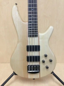 Haze 327N Neck-Thru Structure 4-String Electric Bass w/Pre-Amp +Free Gig Bag - Picture 1 of 12