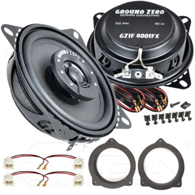 GROUND ZERO LAUTSPRECHER für BMW 3ER Limo E90 2005-2013 Front Tür Vorn 90W #AJHL - Bild 1 von 4