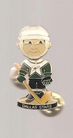 Dallas Stars  "Bobblehead"  NHL Hockey pin Cover