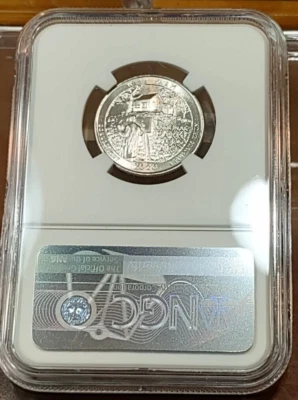 2020 W Weir Farm MS65 National Park Qtr V75 Privy NGC w/Free Slab Protector - Image 1 of 3
