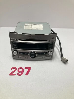 10-11 Subaru Outback AM FM Radio Receiver Disc Player OEM Panasonic Corporation - Image 1 of 4