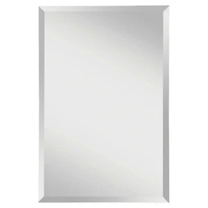 Generation Lighting Mirror Infinity 24x36" Frameless Glass Wall Decor Dual Mount - Picture 1 of 4