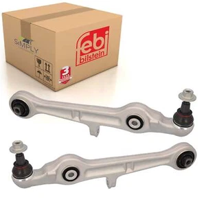 2x A4 Control Arms Wishbone Suspension Front Lower Fits Audi Febi 21928 - Picture 1 of 8