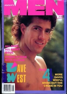 ADVOCATE MEN 8-88 ALL DAVES! DAVE SKEFFINGTON UNGESCHNITTEN UND RIESIGES DEBÜT! HAIRY DAVE - Bild 1 von 2