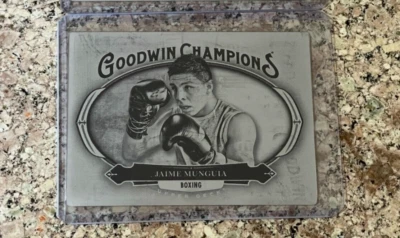2020 Upper Deck Goodwin Champions Black Printing Plate JAIME MUNGUIA 1/1  Rookie - Image 1 of 2
