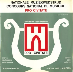 SPRINGUEL Violin SPILLEBEEN Cello DOMBRECHT Oboe PRO CIVITATE BELGIUM 1968 Alpha - Picture 1 of 3