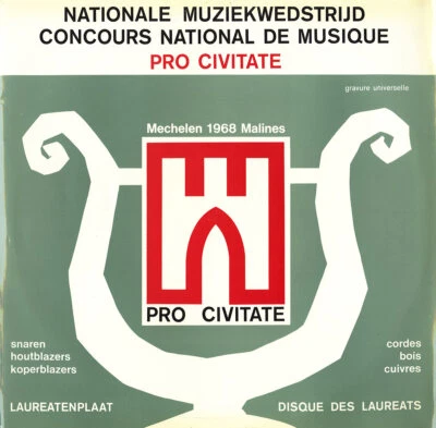 SPRINGUEL Violin SPILLEBEEN Cello DOMBRECHT Oboe PRO CIVITATE BELGIUM 1968 Alpha - Image 1 of 3