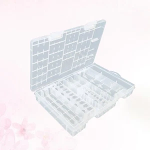 Battery Storage Box Batteries Holder Container Palstic Case Organizer - Picture 1 of 12