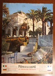 LOTTO CARTOLINE 78 GIRI FONOSCOPE E ROTALFONO - LA CARTOLINA CHE CANTA - 3 PEZZI - Foto 1 di 3