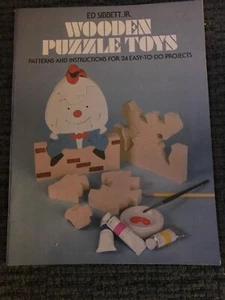 Wooden Puzzle Toyd Ed Seibert Patterns Instructions 24 Easy To Do Projects - Picture 1 of 4