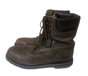 McRae Industrial MR88144 Men’s Brown Leather Safety Boots 14W DISCONTINUED! - Picture 1 of 8