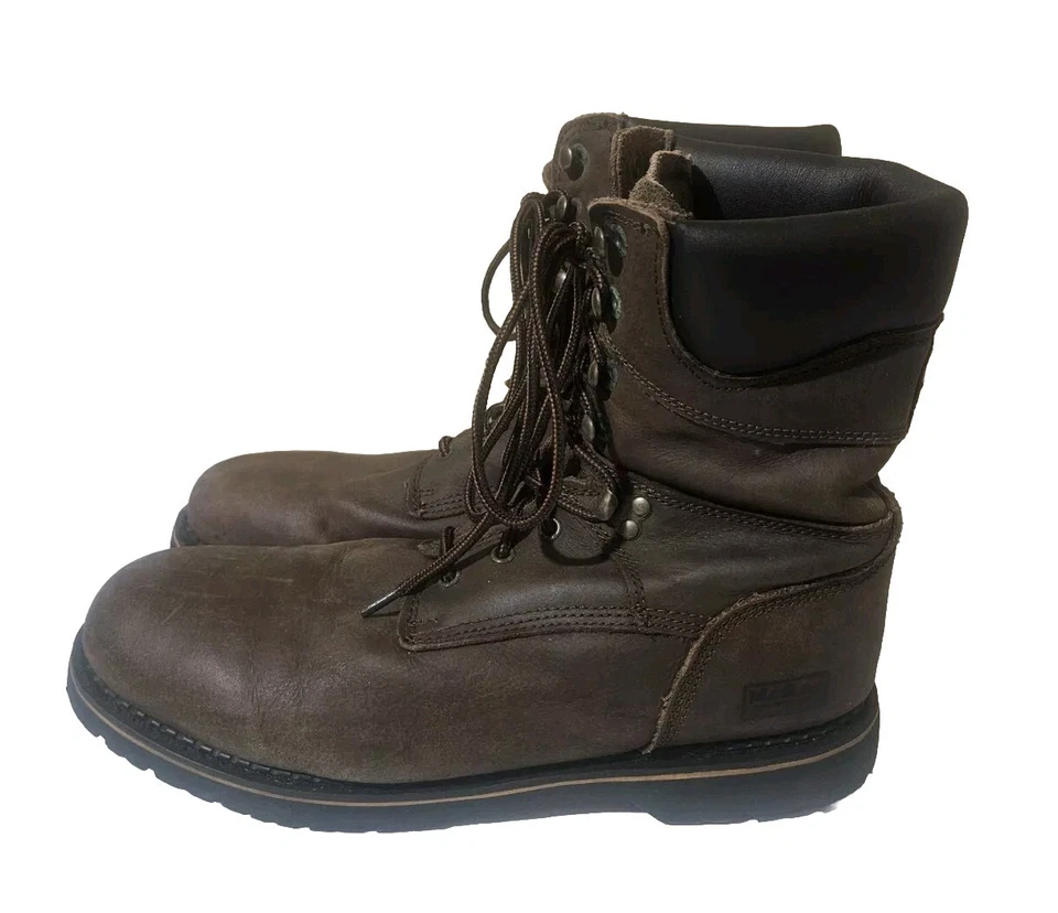 Botas de seguridad McRae Industrial MR88144 de cuero marrón para hombre 14W ¡DESCONTINUADAS! Foto 1 de 4