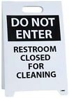 NMC Do Not Enter - Restroom Closed for Cleaning, Do Not Enter - Work in Progr...