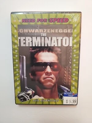The Terminator DVD 2001 NEW SEALED BLOCKBUSTER VIDEO "Need For Speed" Cover HTF  - Image 1 of 4