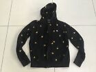 Money Clothing All Sig Black Zip Up Hoodie Size M